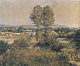 Gustave Caillebotte Wall Art - Landscape at Argenteuil